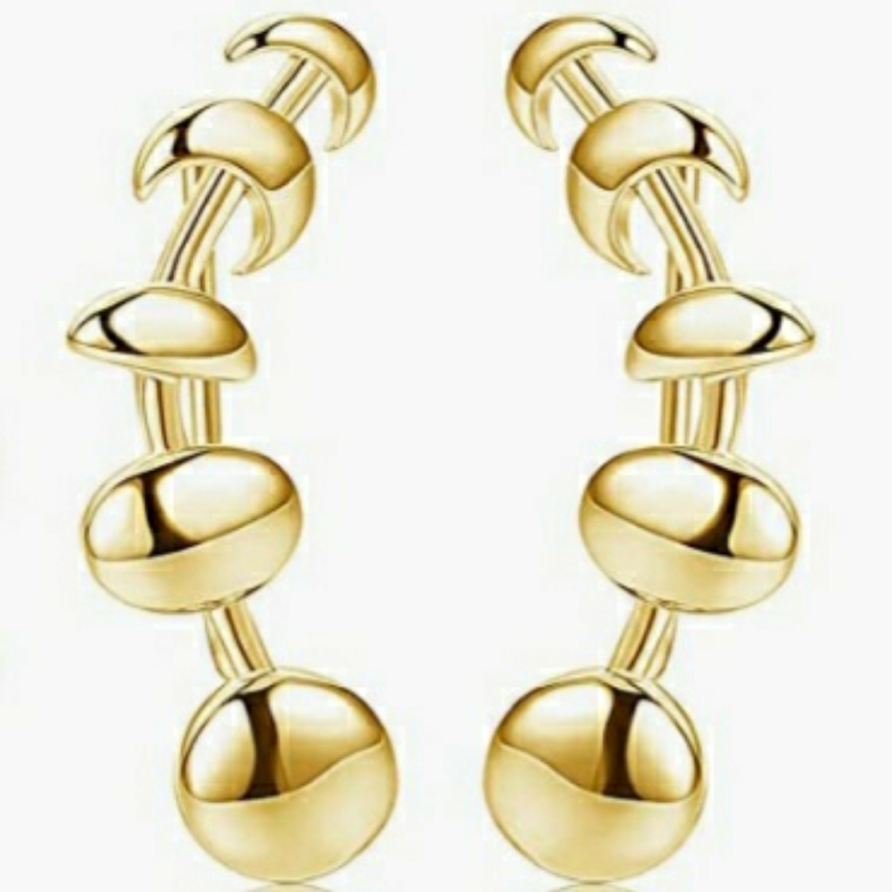 Gold tone hypoallergenic ear…